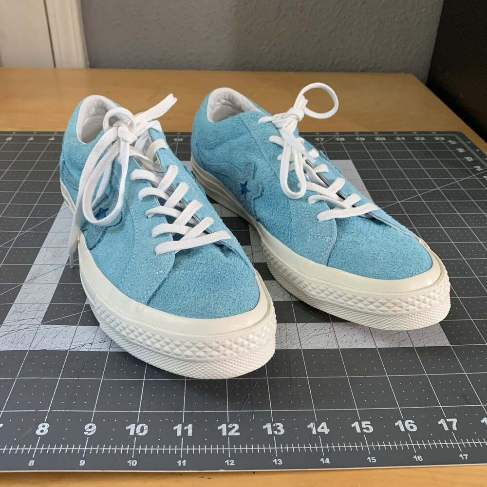 Converse X Tyler TheCreator Sneakers Mens 12 Blue One Star Golf Le Fleur Low Top